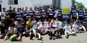 Varios equipos de Rugby en el Torneo Solidario de Isla Cristina.