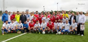 Partido de veteranos en Bonares.