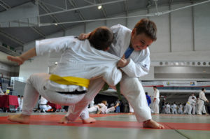 Torneo de judo en Ayamonte.