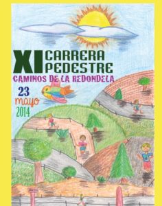 Cartel de la XI Carrera Pedestre de La Redondela.