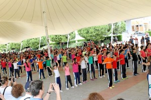 Flashmob solidario colegio La Hispanidad