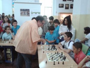 Campeonato Interescolar de ajedrez.