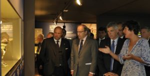 Inauguración del nuevo museo del Recreativo de Huelva.