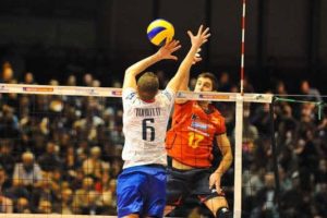 Juanmi González, jugador onubense de voleibol.