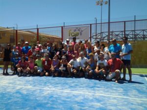 Torneo de pádel en Aljaraque.