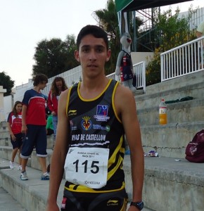 Daniel Ramos, atleta onubense.