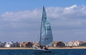 Regata de cruceros en Isla Canela.