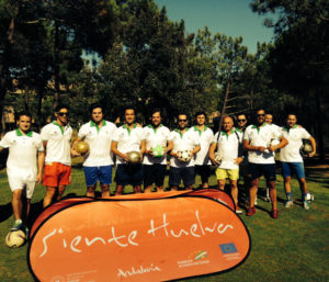 Jugadores footgolf Islantilla.