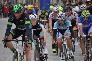 Copa de Andalucía de ciclismo en Bollullos del Condado.