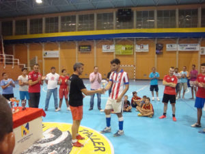 Maraton de fútbol sala en Moguer.