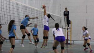 Torneo de voleibol femenino.