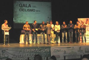 Gala del ciclismo onubense.