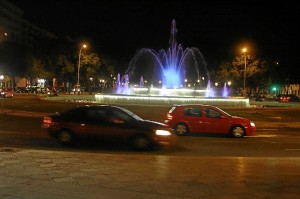 Fuente rotonda Bomberos