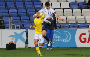 Jesús Vázquez ante Las Palmas. (Espínola)