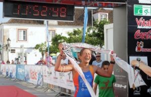 María Jesús Sierra, ganadora del Iberman.