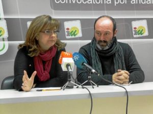 Paloma Lopez y Pedro Jimenez RP IU 20enero2015