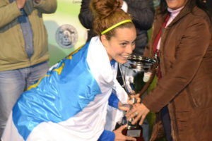 Patri Gavira, capitana del Fundación Cajasol Sporting.