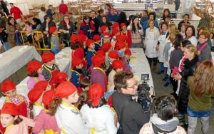 Exito del taller infantil de cocina