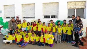 Foto de familia antes de la actividad