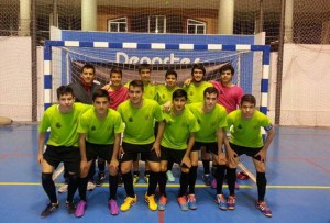 Equipo juvenil de La Palma FS.