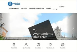 Nueva web Ayto Huelva