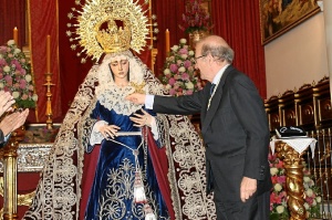 medalla HUELVA VIRGEN DE LOS DOLORES-538