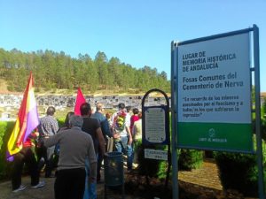 Homenaje republicano en Nerva