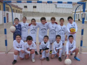 Equipo de fútbol base de La Palma del Condado.