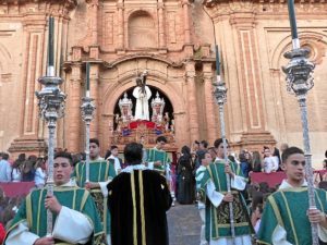 Salida del cristo de la victoria