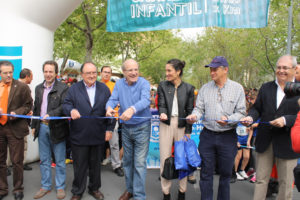 Carrera infantil 'Kilos por kilómetros'.