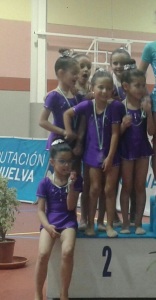 Gimnasia rítmica en Paterna del Campo.