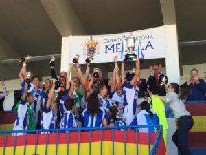 Cajasol Sporting, campeón de la Copa de la Reina.