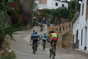 Carrera de BTT en Santa Ana la Real.