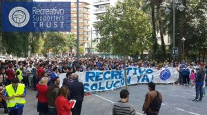 Marcha del Recreativo Supporters Trust.