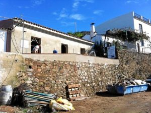 Casa Cuartel del Puerto de La Laja.