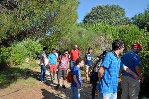 Jovenes-de-AONES-en-la-Laguna-Primera-de-Palos