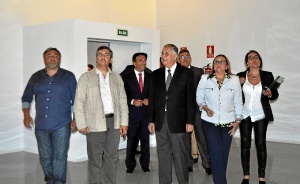 Las autoridades visitan las instalaciones