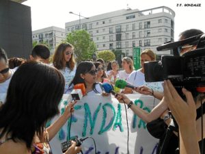 protesta en huelva VPO 4