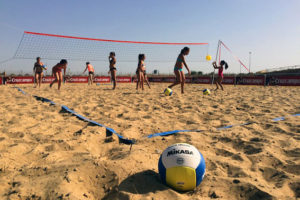 Campus de Baloncesto y voley-playa en San Juan del Puerto.