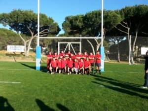 Huelva Unión Rugby sub 18.