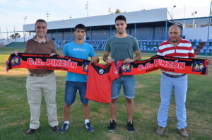 Cristian y Óscar Ramos, nuevos jugadores del CD Pinzón.