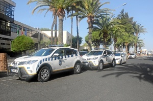 Nuevos coches policia portuaria Huelva I