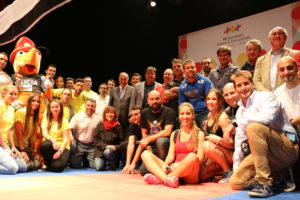 Velada de boxeo en el Gran Teatro.