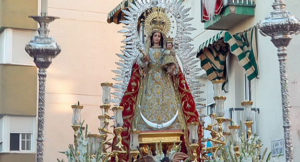 Imagen de la Virgen del Rosario de Isla Cristina