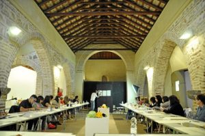 1 aula del curso. Ermita de San sebastian.