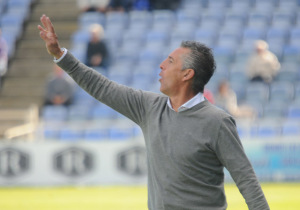 Alejandro Ceballos, técnico albiazul. (Espínola)