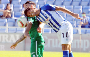 Jesús Vázquez fue el mejor de los albiazules. (Espínola)