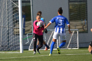 Sara Serrat, portera del Cajasol Sporting.