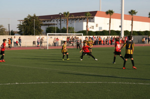 Torneo de fútbol 7 alevín en Cartaya.