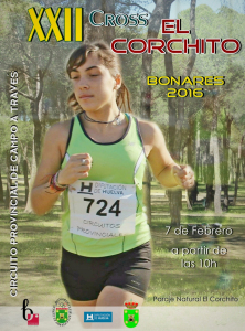 Cartel del Cross El Corchito en Bonares.